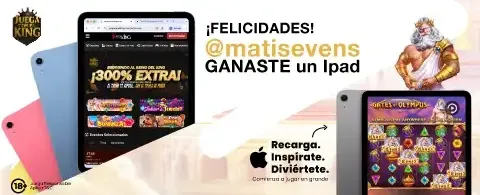Promoción especial de sorteo de iPad en Casinoocacino